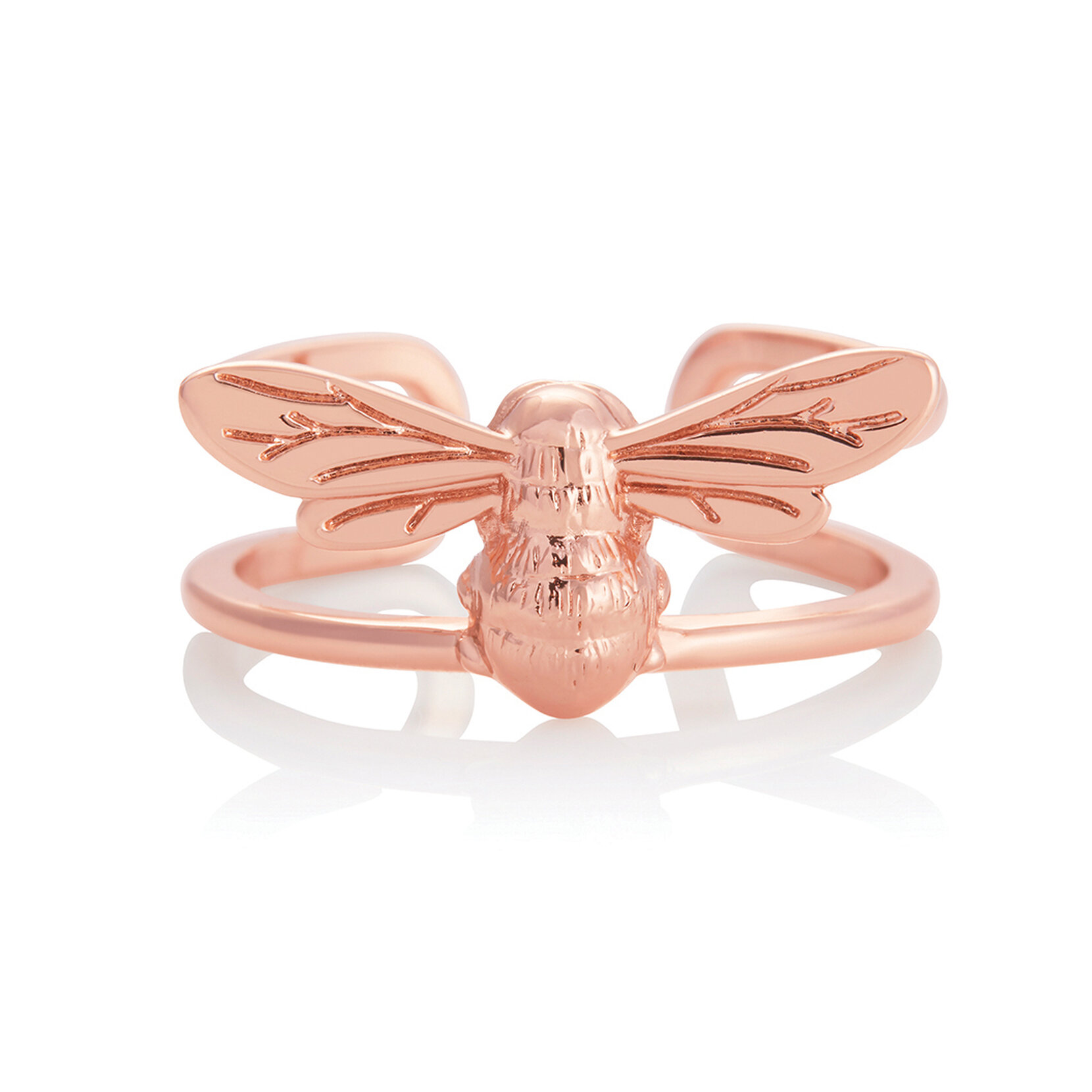 Rose Gold Bee Ring