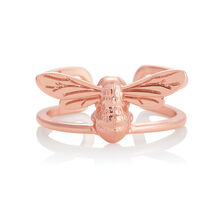 Lucky Bee Ring Rose Gold