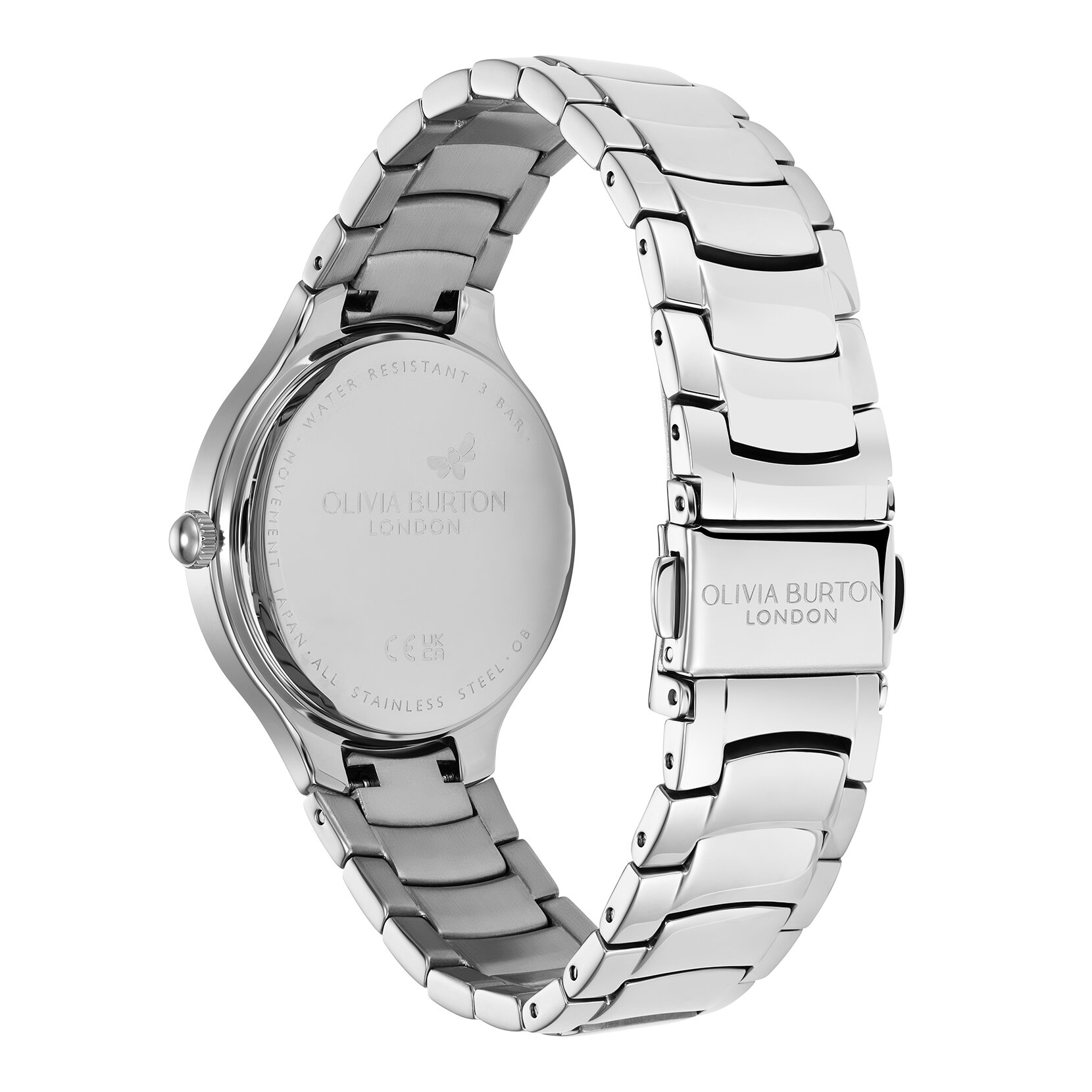 Bracelet de Montre Lea 34mm Blush clair & Argent