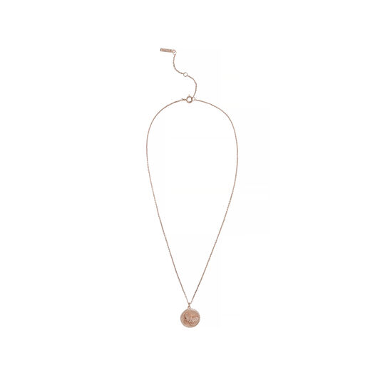 3D Butterfly Rose Gold Necklace