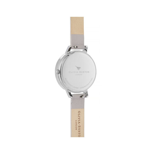 3D Bee Celestial Silver Watch