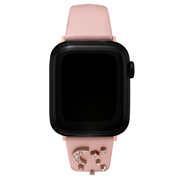 Rose Gold & Blush Celestial Leather Strap