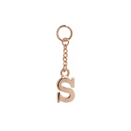 S Huggie Charm Rose Gold