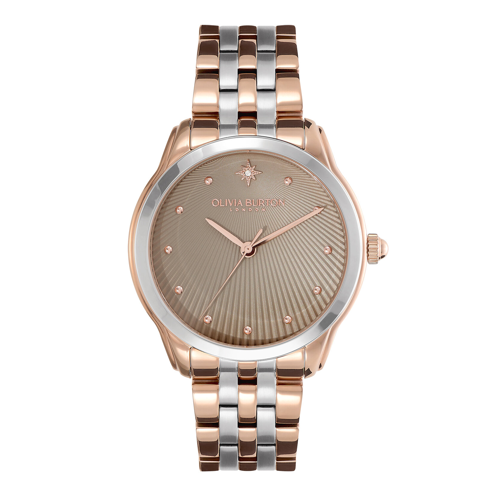 36mm Starlight Grey & Two Tone Bracelet Watch