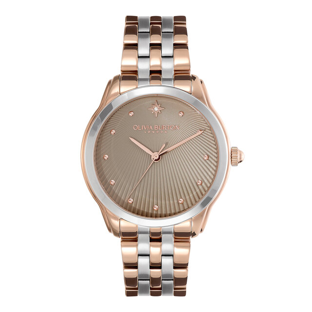 36mm Starlight Grey & Two Tone Bracelet Watch