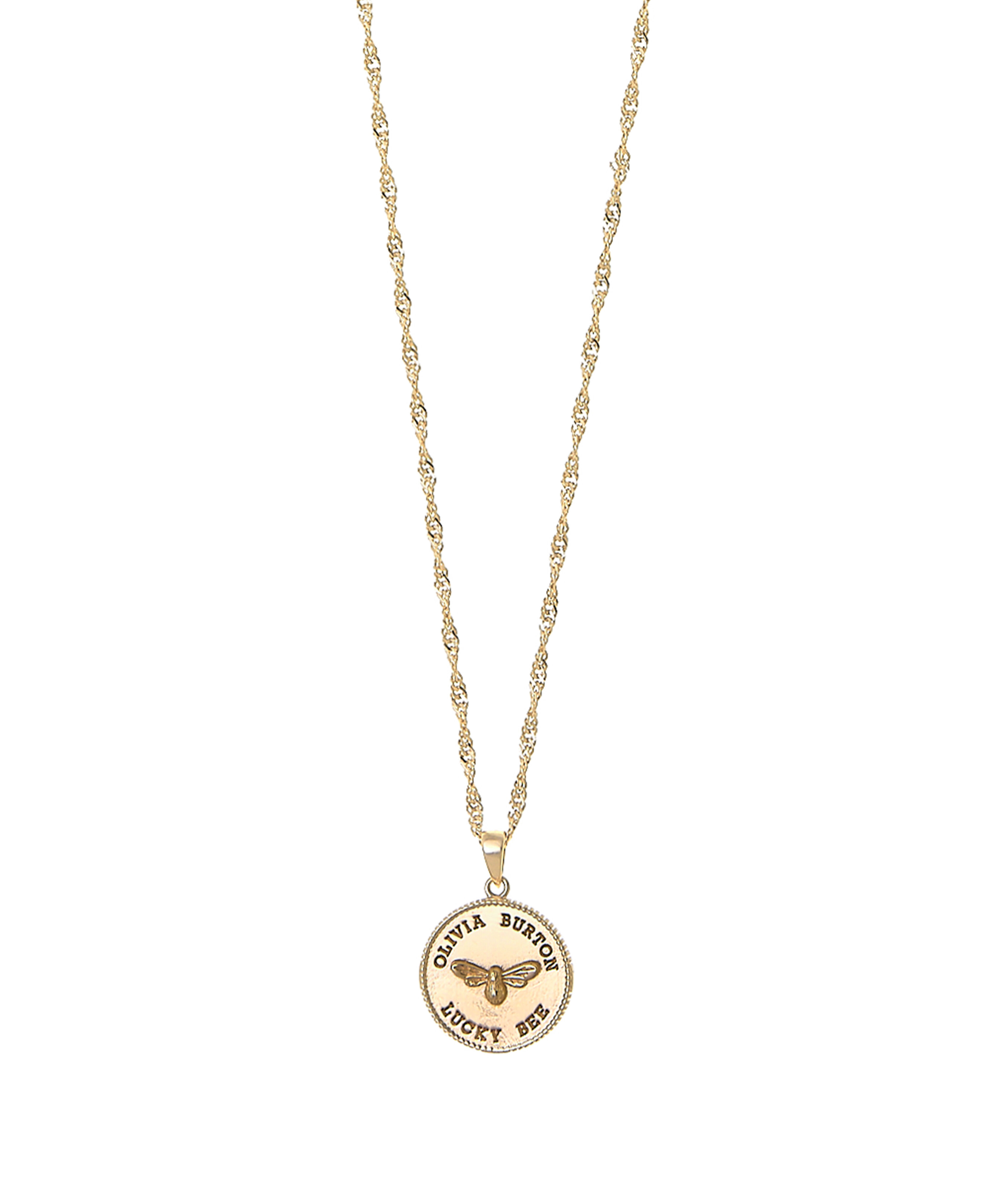Olivia burton bee necklace silver new arrivals