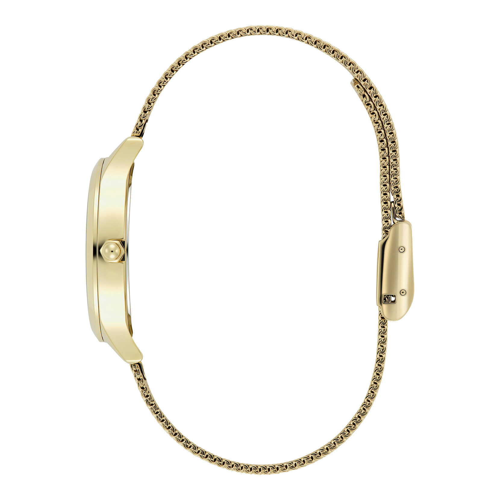 Montre Wonderlust 30mm Ivoire & Maille Or
