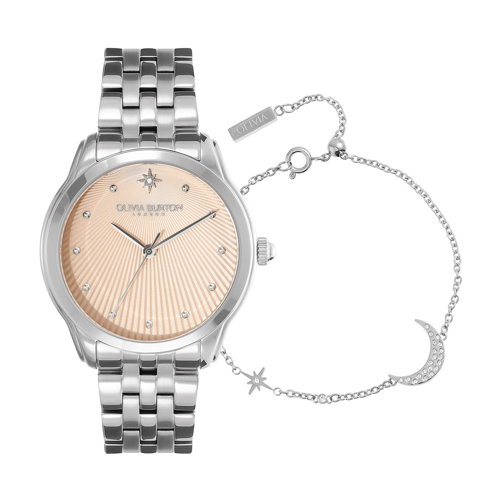 Olivia burton moon and stars 2025 watch