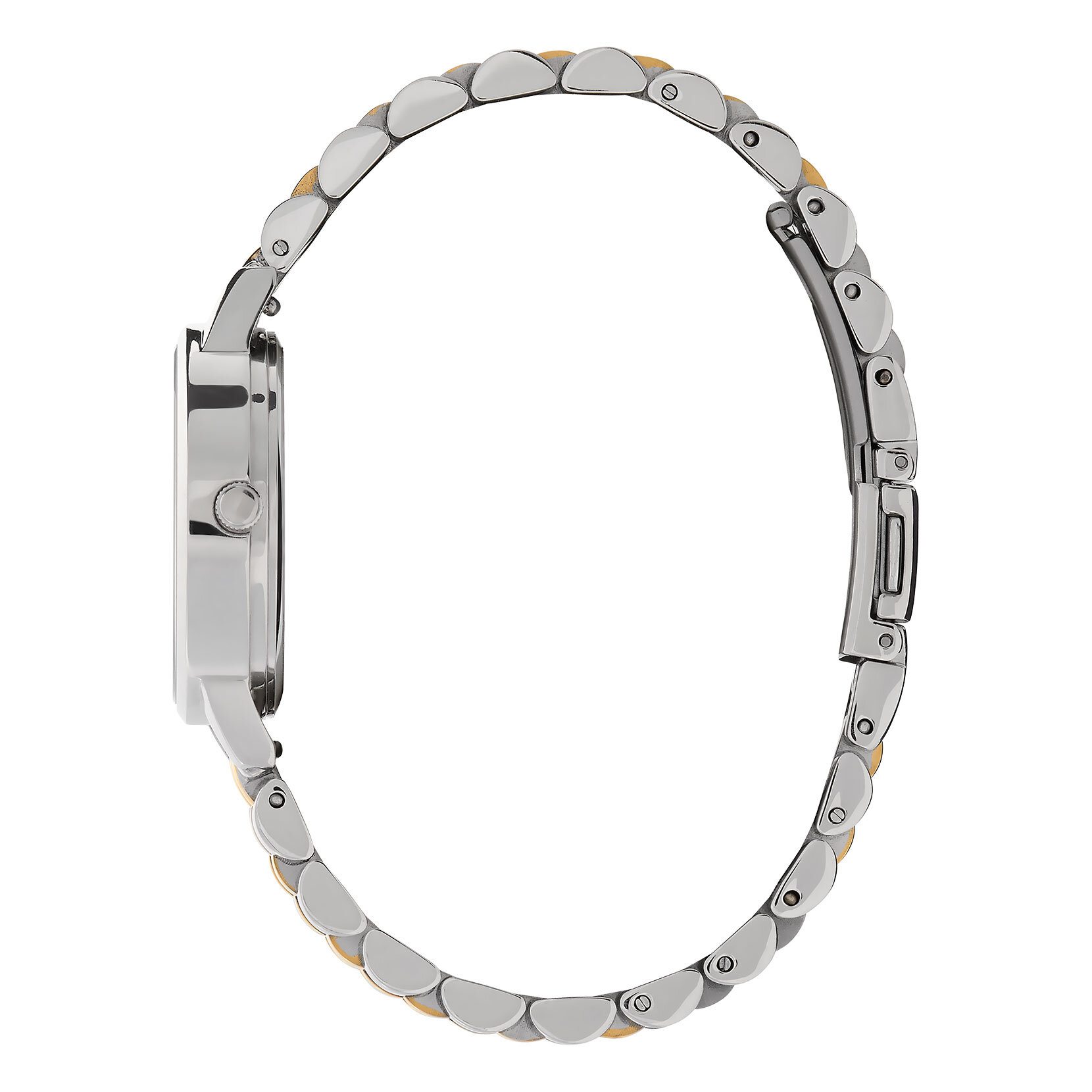 30mm Gold & Silver Bracelet Watch