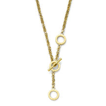 Collier Nid d'Abeille Toggle Or plaqué