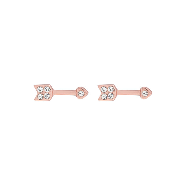 Rose Gold Arrow Earrings