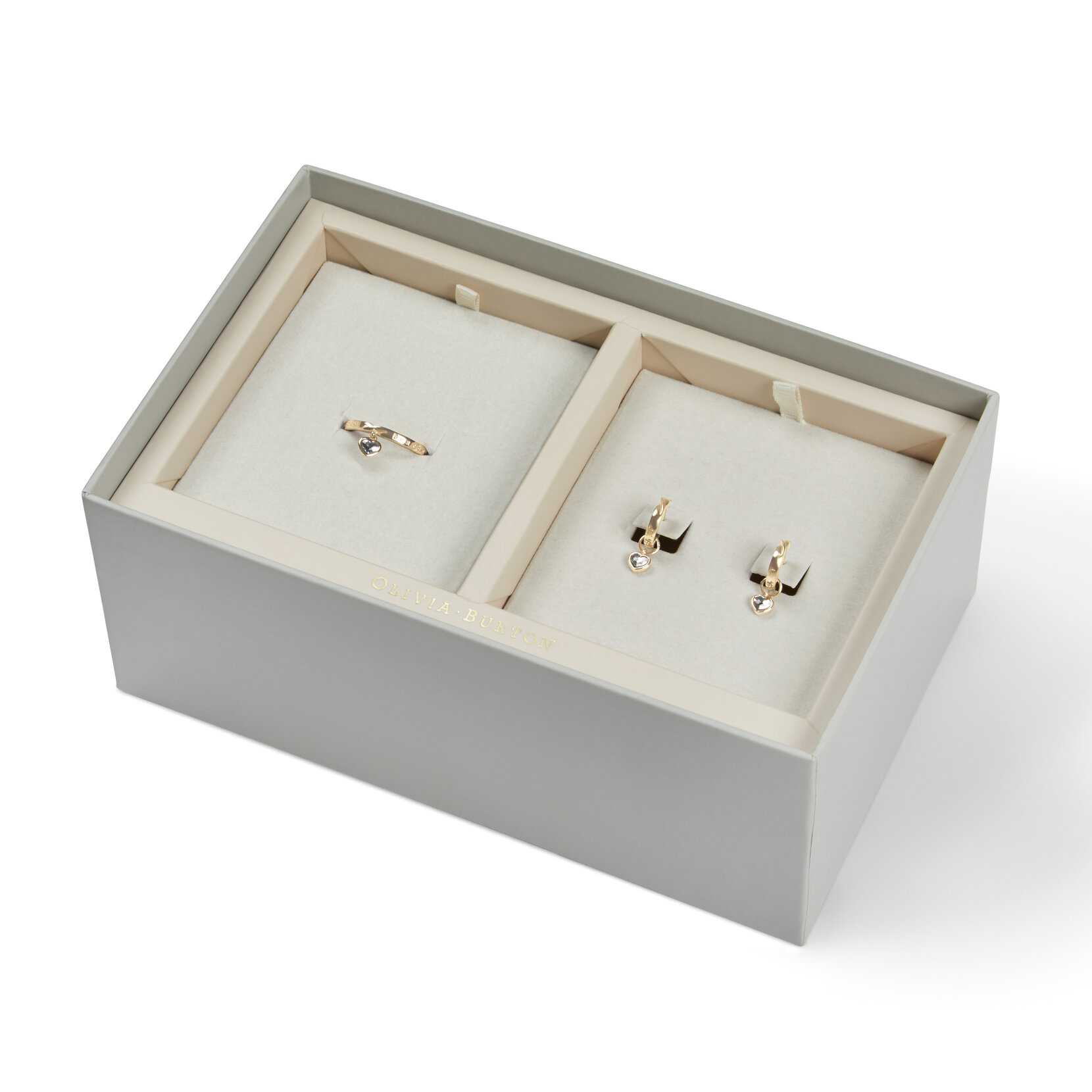 Interlink Heart Gift Set Gold