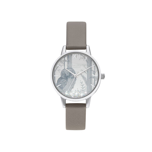 Snow Globe Vegan London Grey & Silver