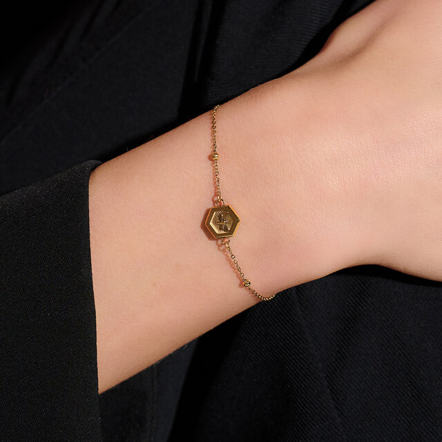 Bracelet Abeille Minima Or