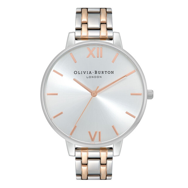 38mm Silver Bracelet Watch