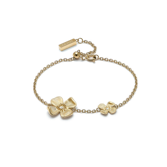 Bracelet Fleur de cornouiller Or