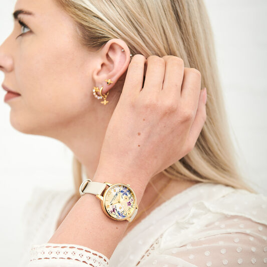 Best In Show Vegan Nude & Gold Watch
