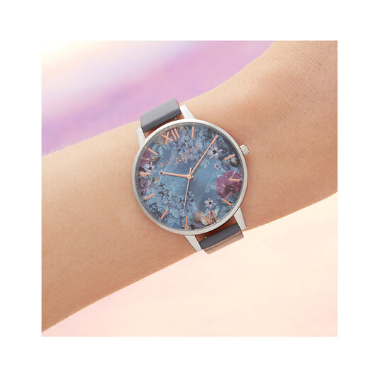 Under the Sea Eco Friendly Blue & Silver Watch