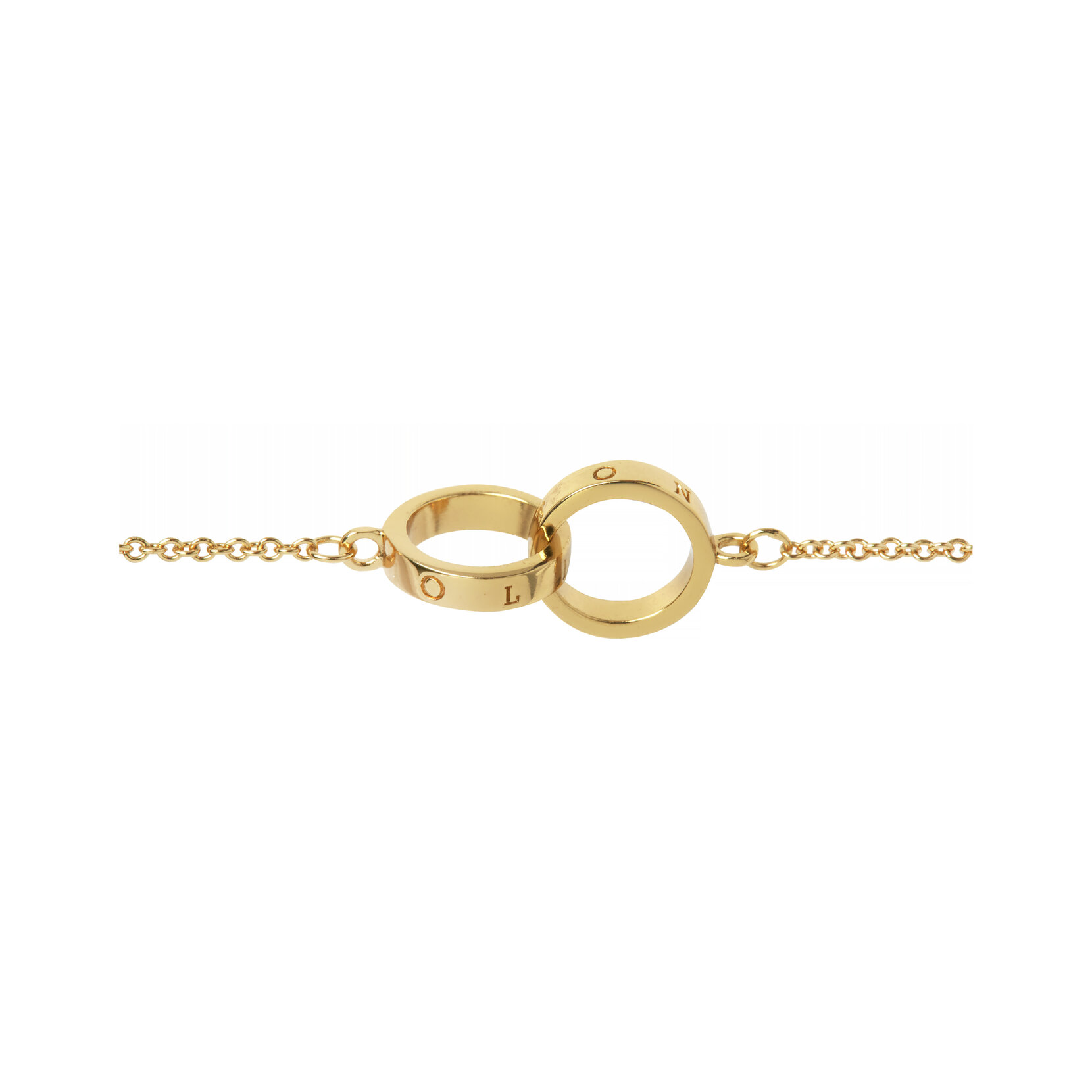 Gold Interlink Bracelet