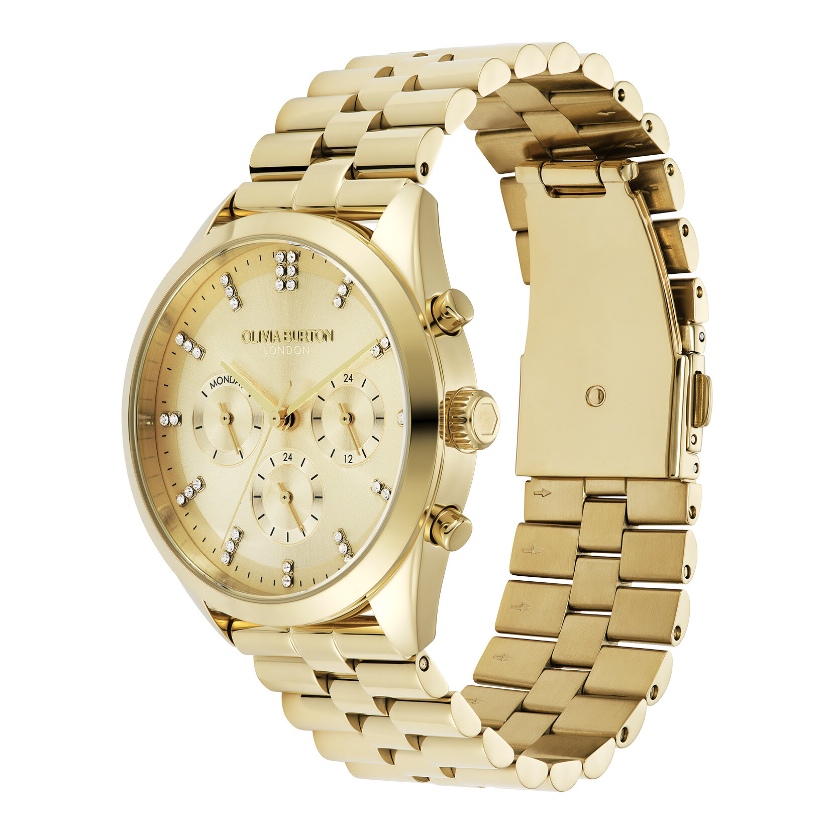 Bracelet de Montre City Classic multifonction 38mm Or