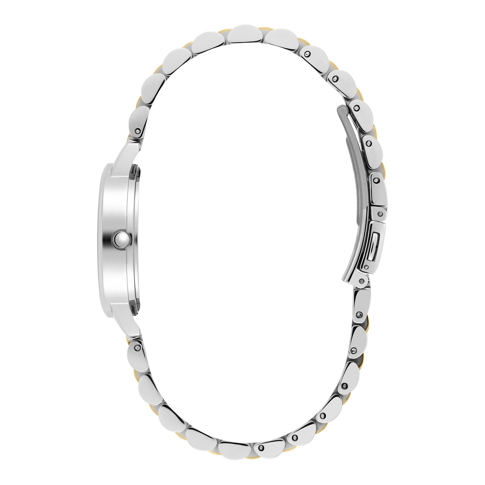 Montre-bracelet 30 mm Blanche et Bicolore