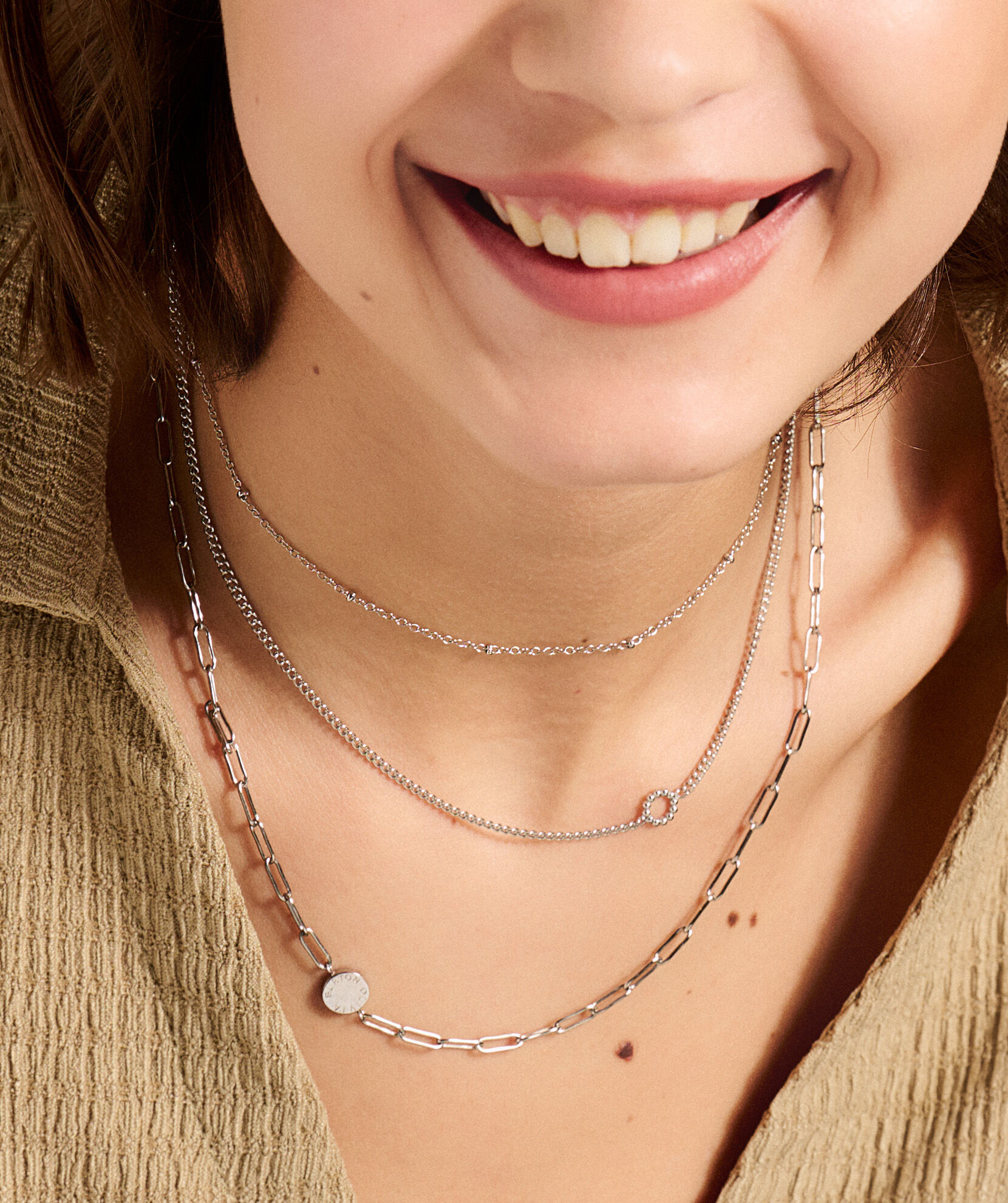 Olivia burton initial discount necklace
