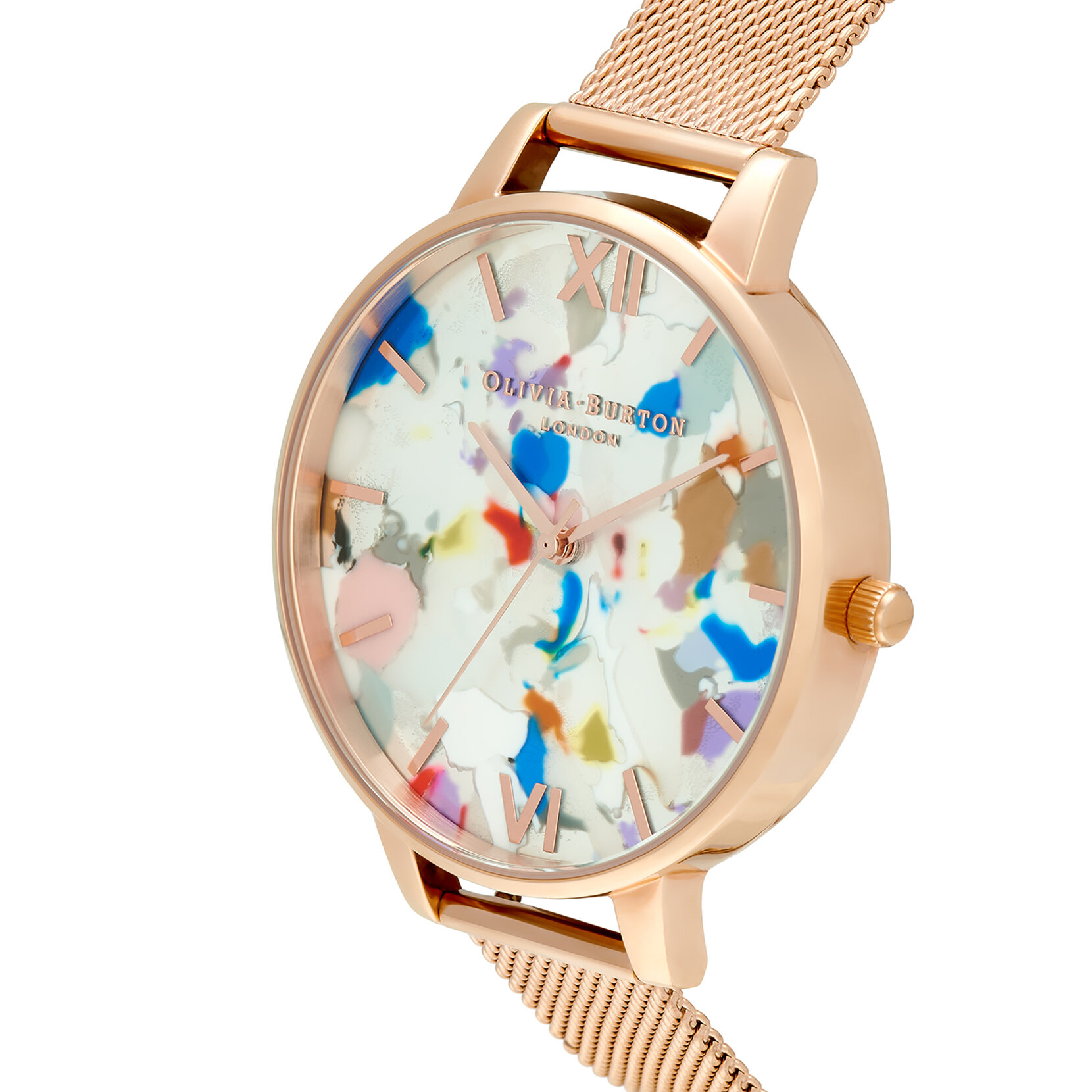 38mm Rose Gold & Red Eco Vegan Strap Gift Set