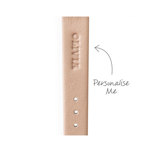After Dark 3D Bee Nude Peach Watch