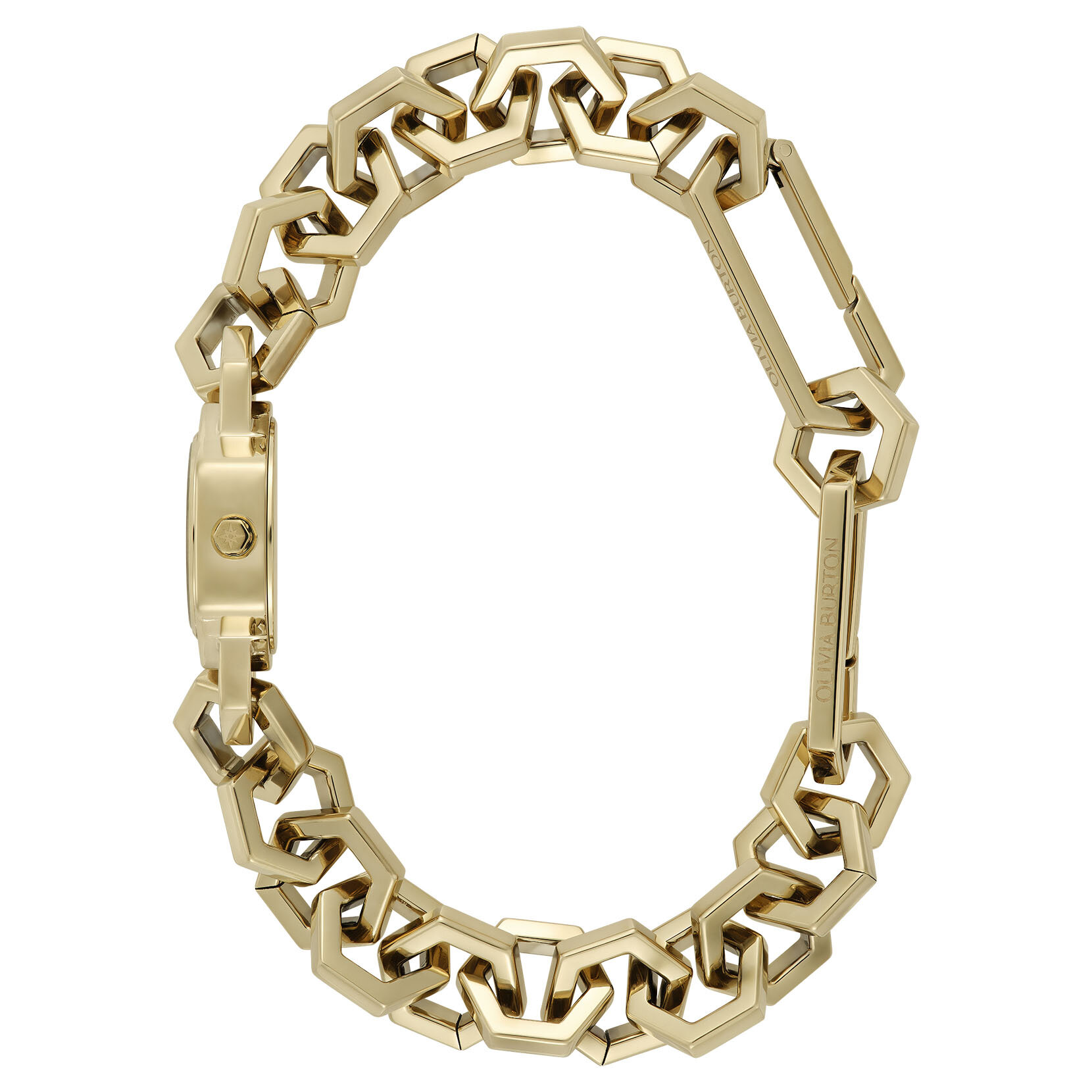 Montre Hex Link Mini Bracelet Or 20mm