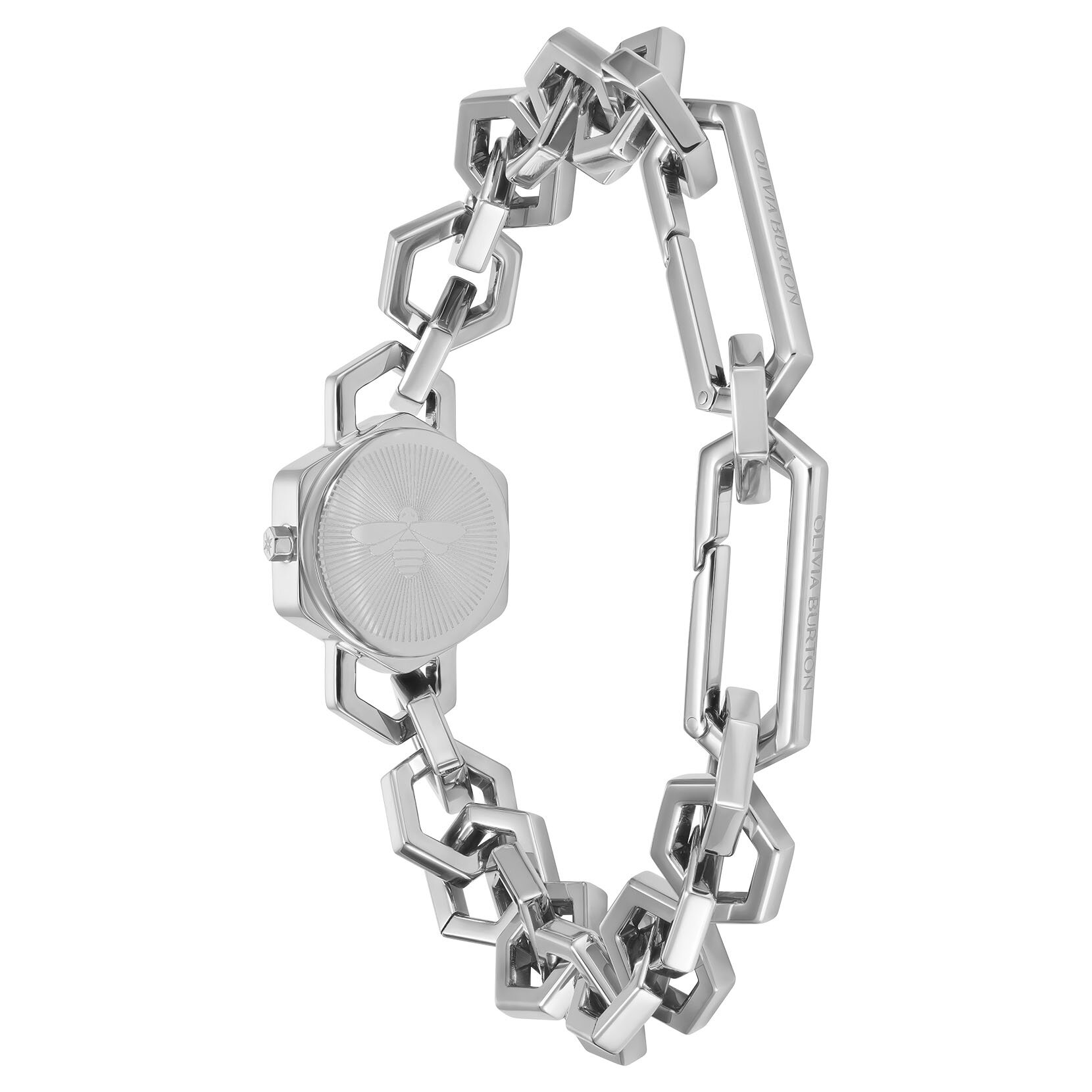 Montre Hex Link Mini & Bracelet Argent 20mm