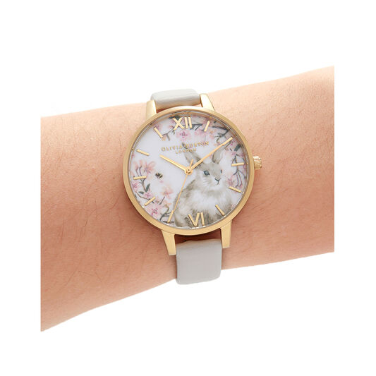 Bunny Vegan Blush & Gold Watch