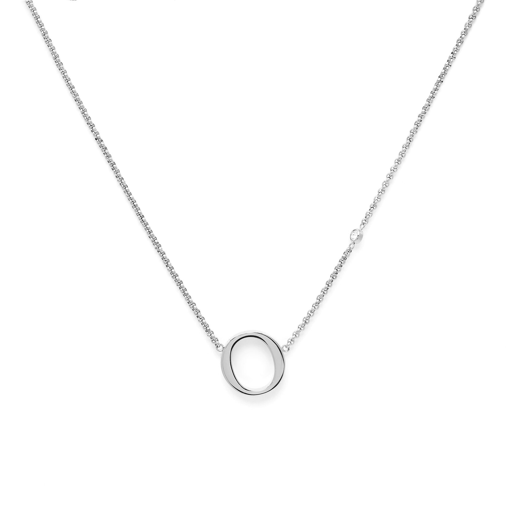 Collier pendentif argent O