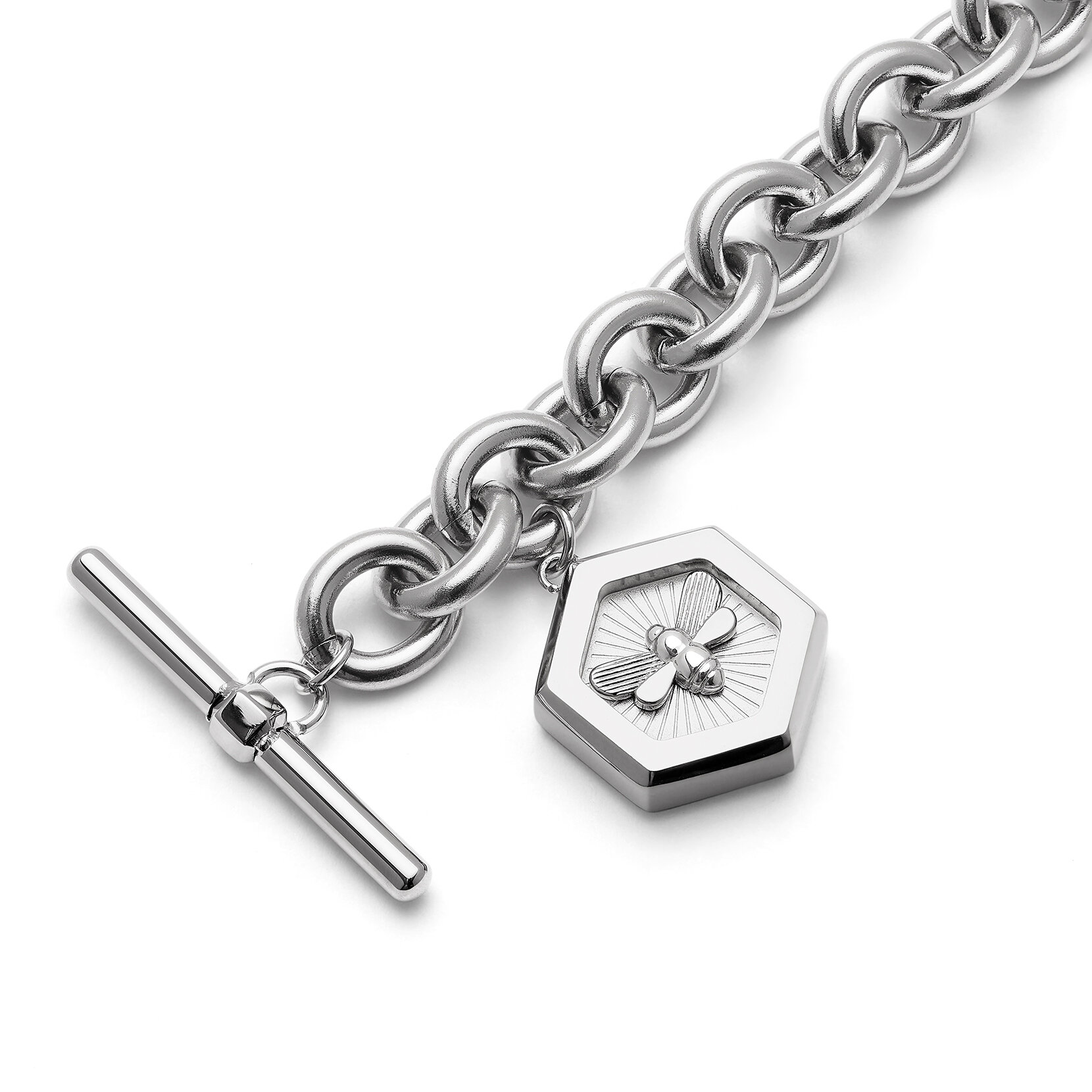 Bracelet Abeille Minima Argent Fermoir à bascule