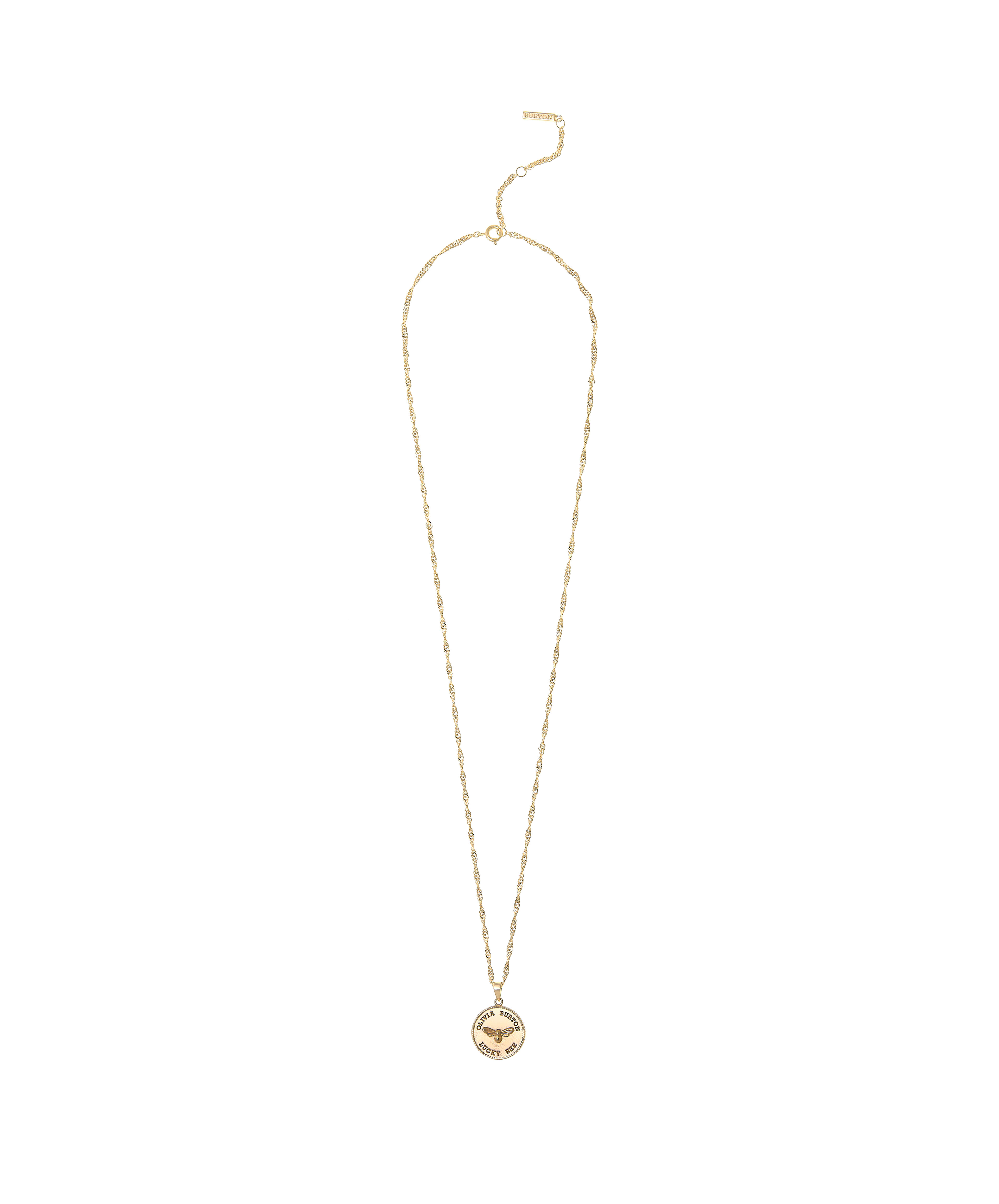 Olivia burton bee necklace outlet