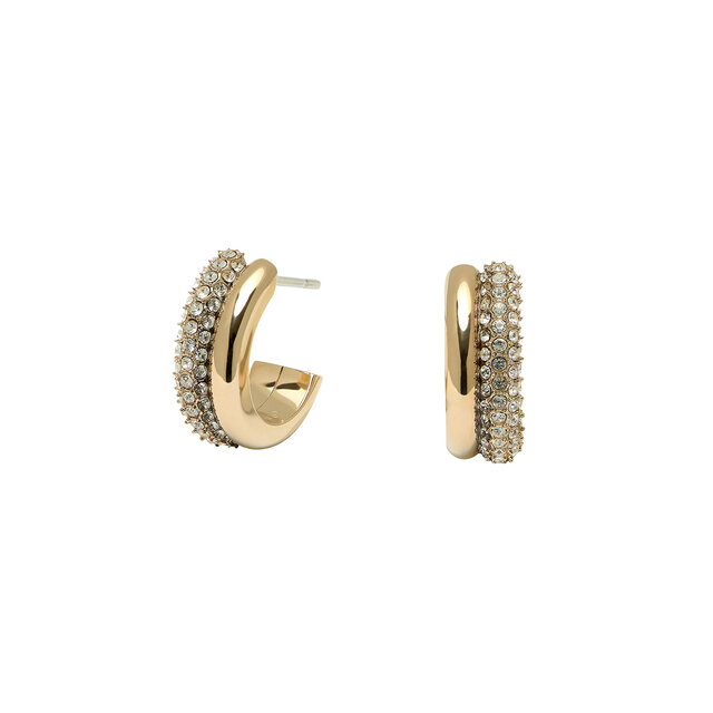 Entwine Gold Hoop Earrings