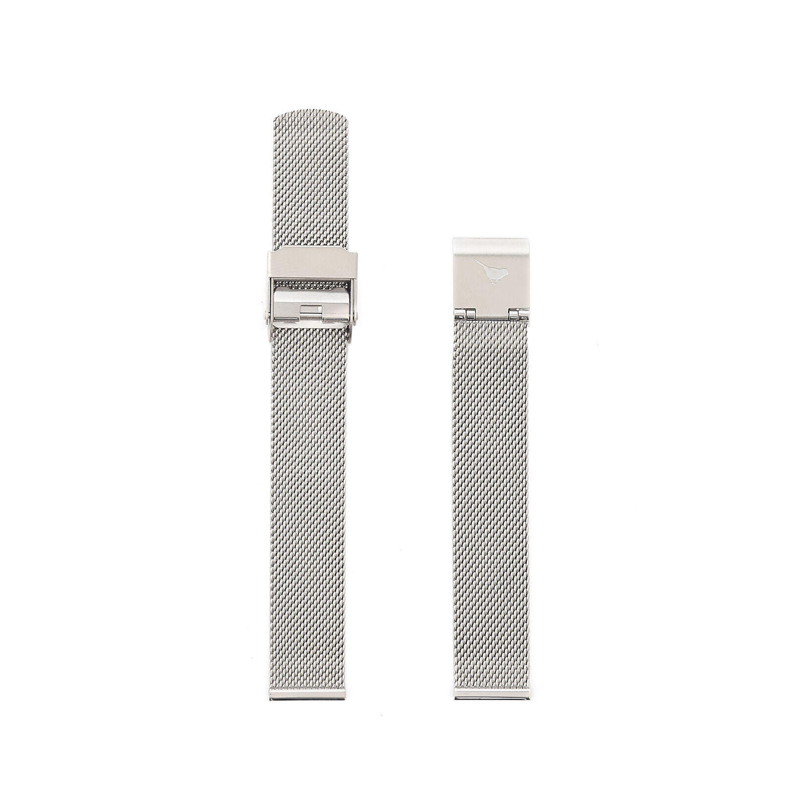 Midi Dial Silver Mesh Bracelet Watch Strap Olivia Burton London