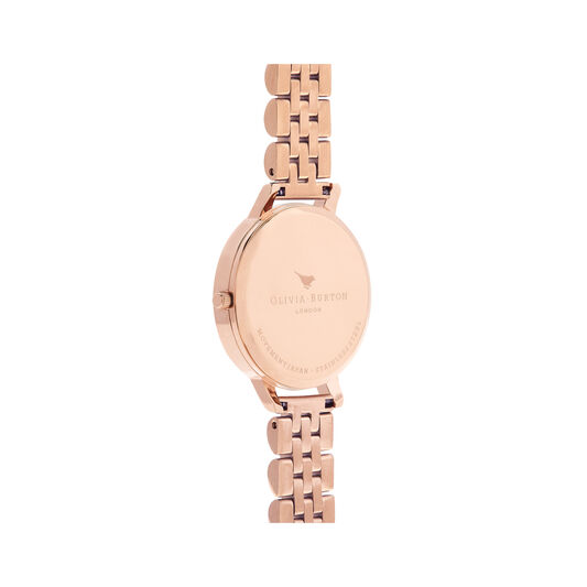 Mother of Pearl Rose Gold Bracelet Watch