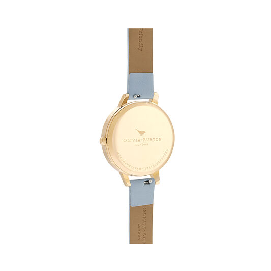 Artisan Vegan Blue & Gold Watch