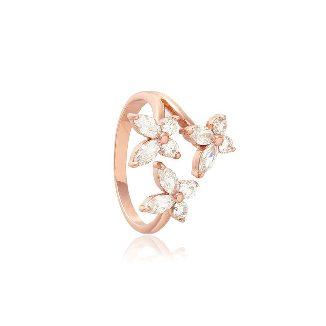 Bague Sparkle Butterfly Marquise Butterfly Statement or rose