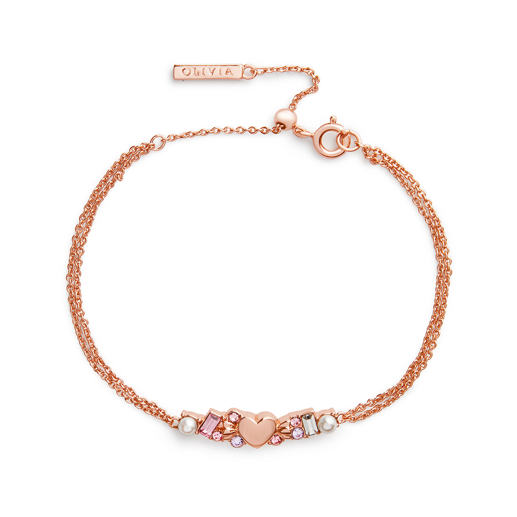 Sweetie Rose Gold Bracelet Olivia Burton London