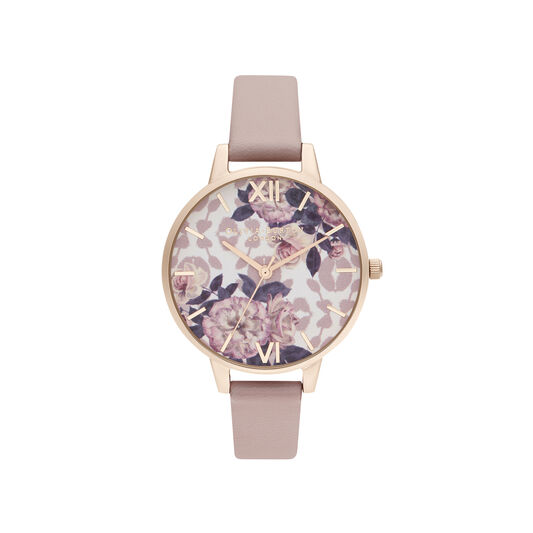 Wild Flower Vegan Rose & Rose Gold Watch