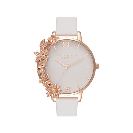 Ladies Case Cuff Blush And Rose Gold Olivia Burton London