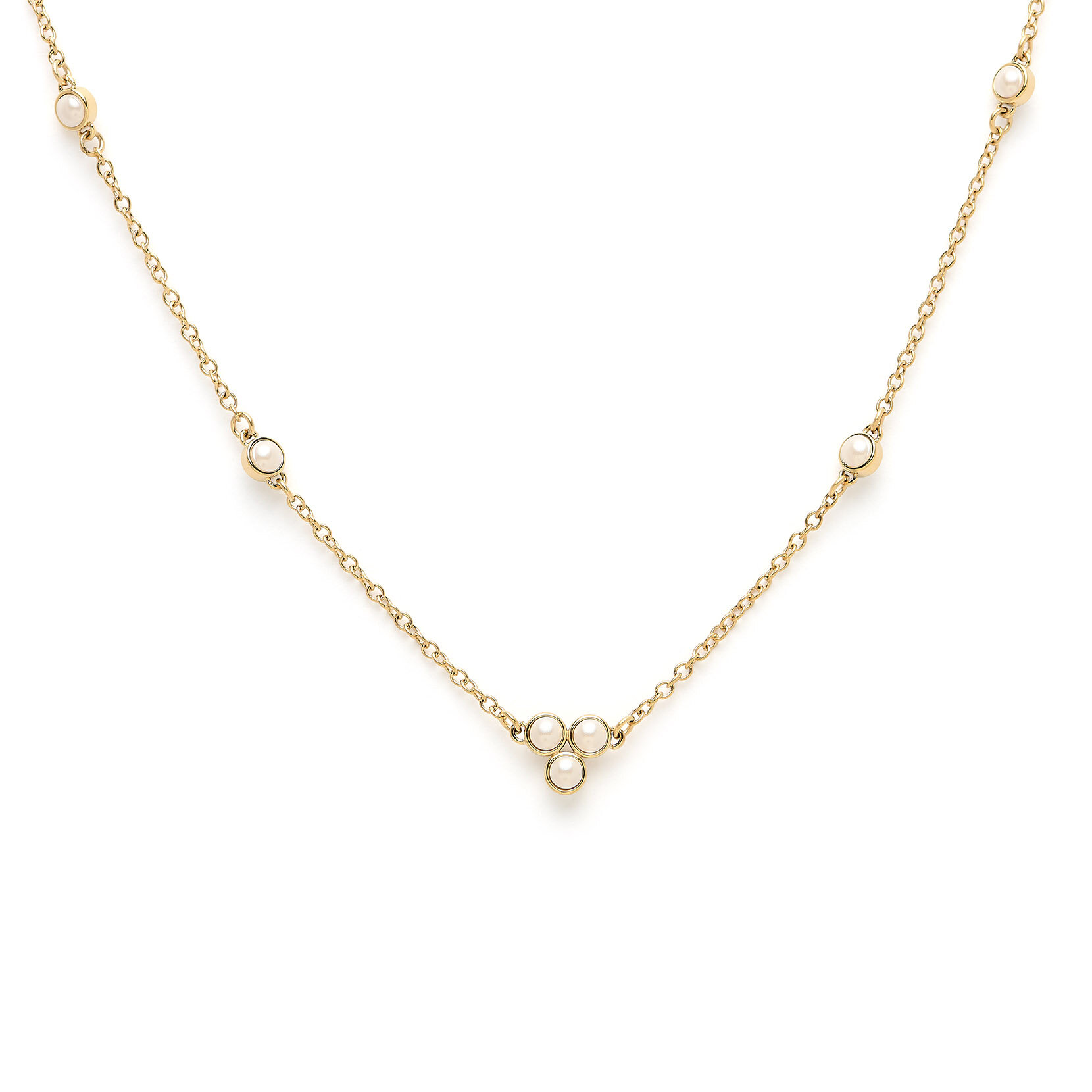 Collier à perles Or
