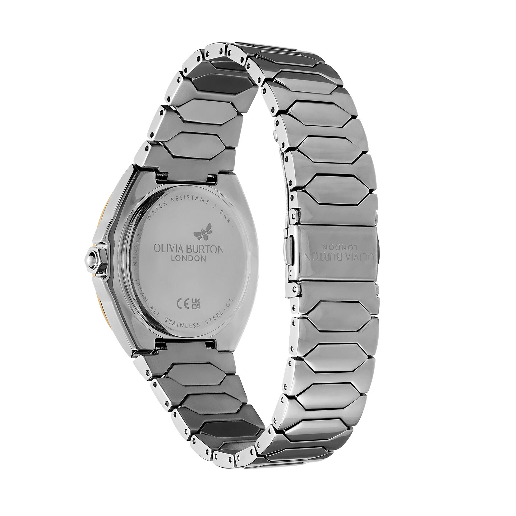36mm Lustre Multi-Function White & Two Tone Bracelet Watch