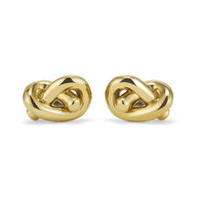 Clous d’oreille Nœud d’Amour Or plaqué