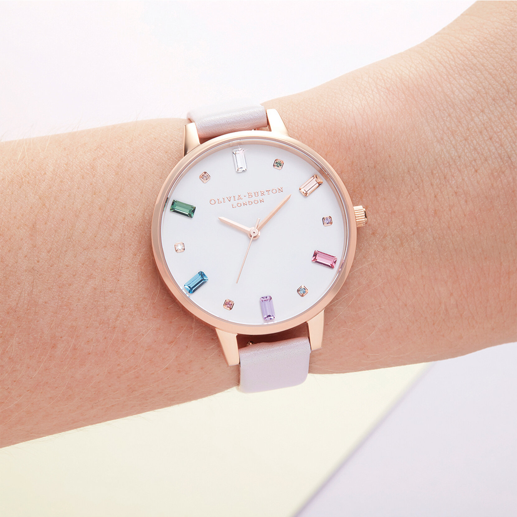 Rainbow Blossom & Rose Gold