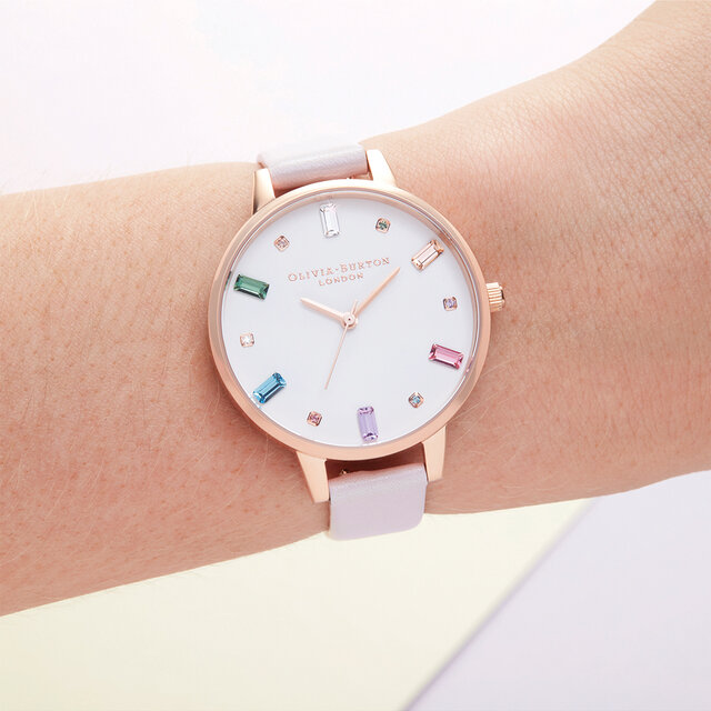 Rainbow Blossom & Rose Gold