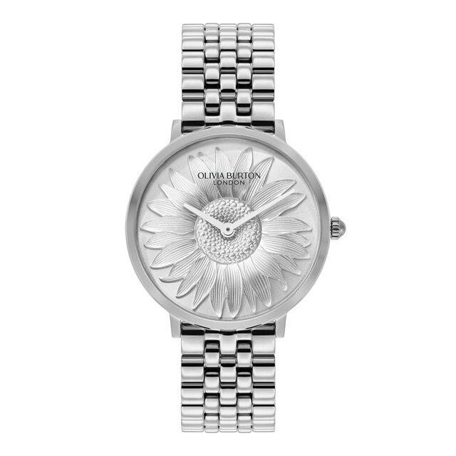Montre Sunflower & Bracelet Argenté 36mm