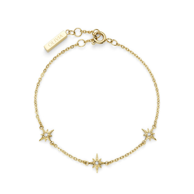 Bracelet Superposition Ever Stacked Étoile Polaire Plaqué Or
