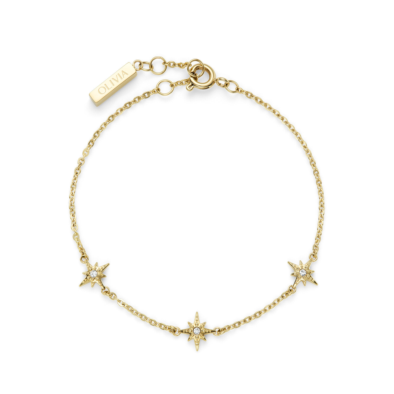 Bracelet Superposition Ever Stacked Étoile Polaire Plaqué Or